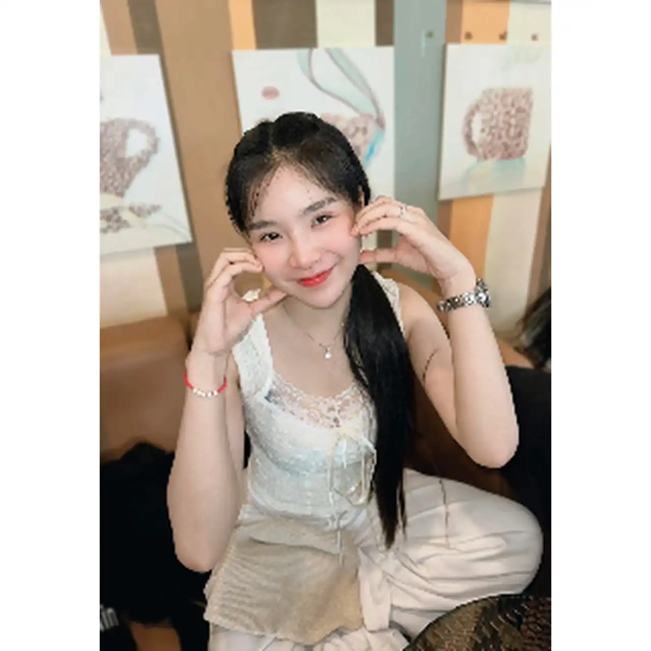  น้อง ใบชา ⭐️มาใหม่  รูปจริงตรงปก รับงาน ชลบุรี - ไซด์ไลน์ตรงปก Fanschao